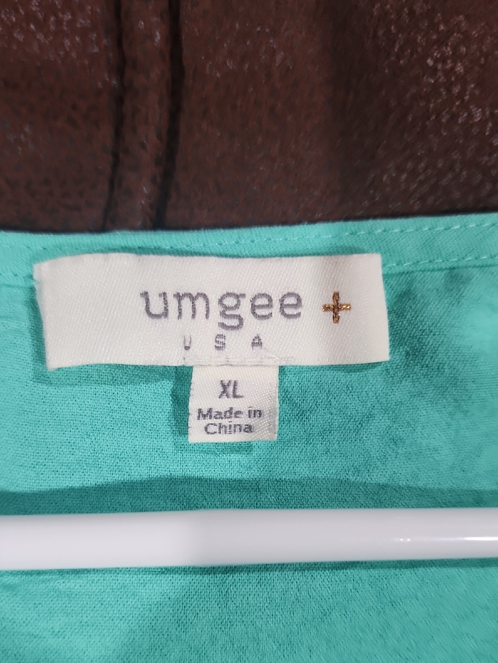 Umgee Teal Ruffle Dress - Picture 4 of 4